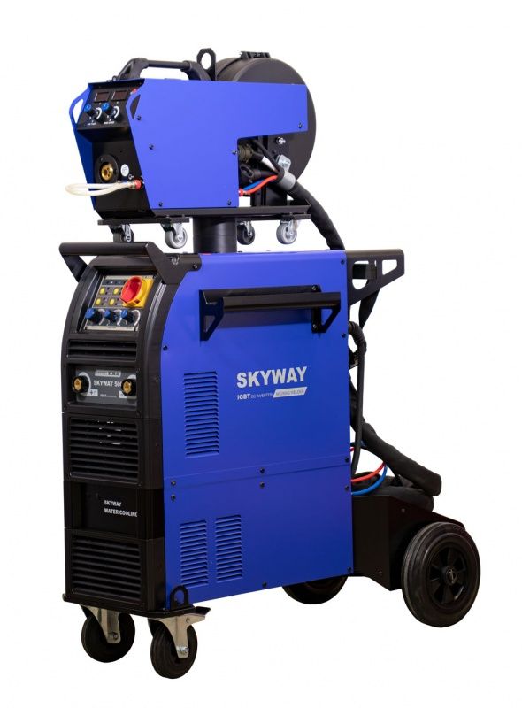 Инверторный сварочный полуавтомат AuroraPRO SKYWAY 500 с водяным охлаждением